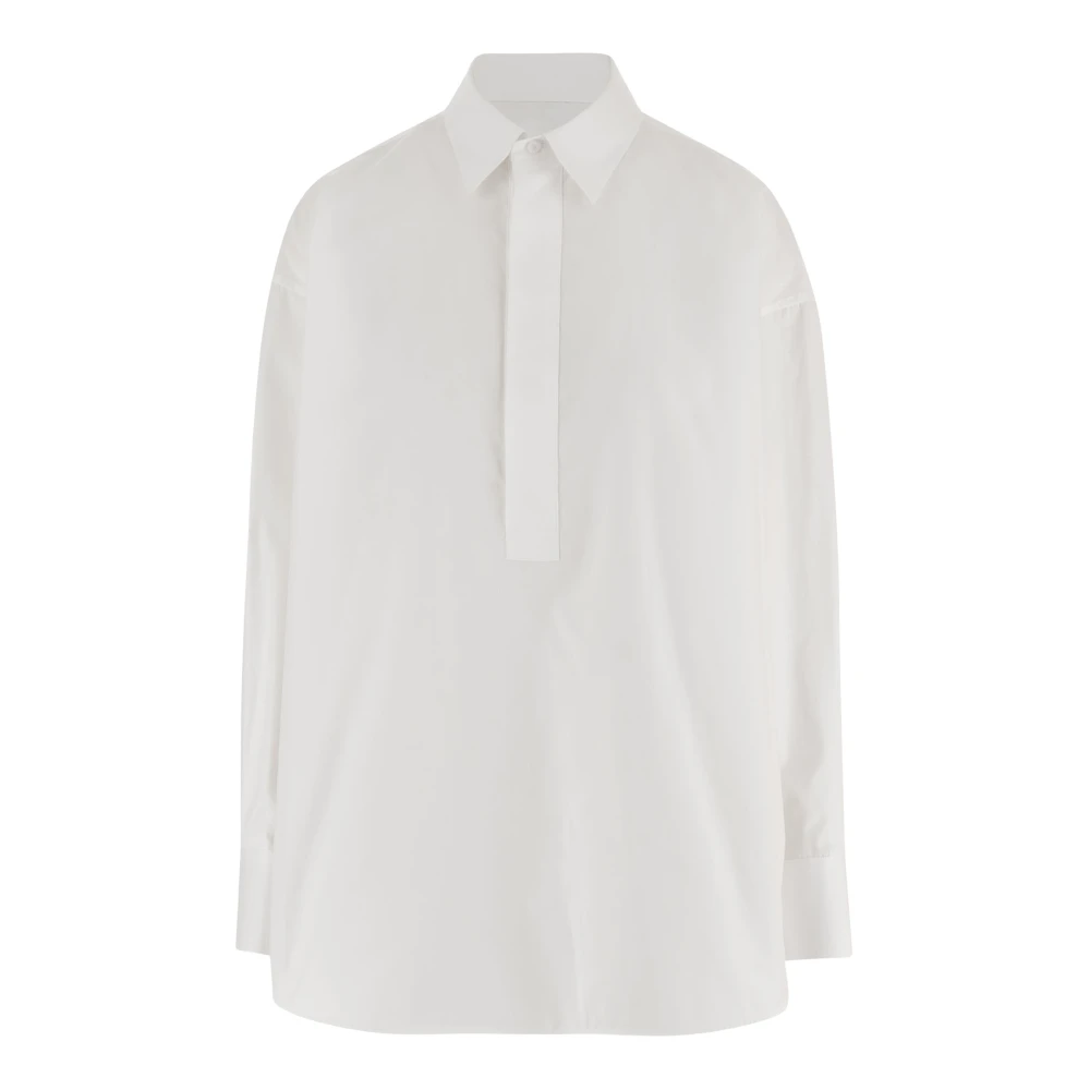 Armarium White Candela Cotton Shirt - Female - Blouses - Xs - Blouses & Shirts