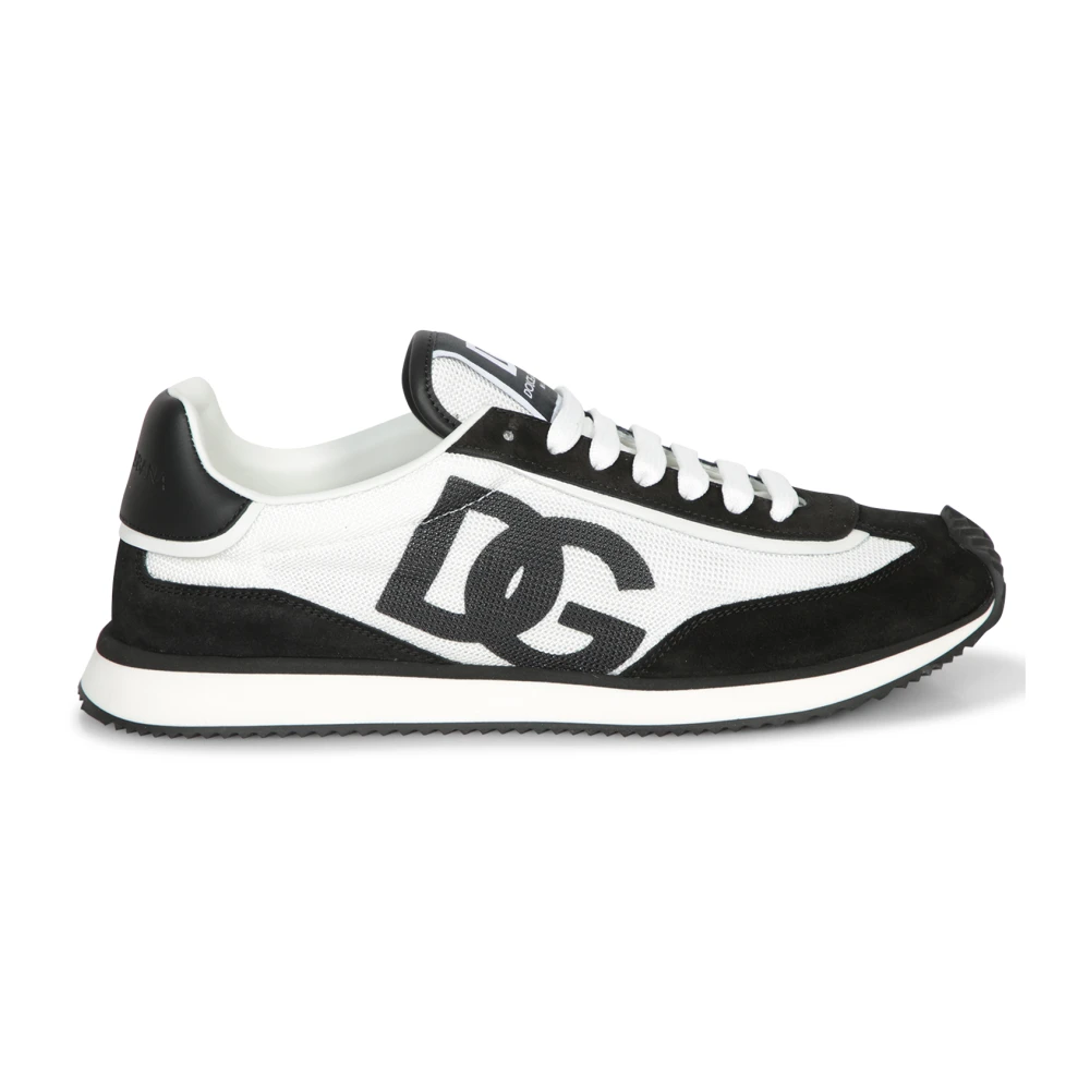 Dolce & Gabbana Men's White Sneakers, 6 Uk, Cushion Trainers