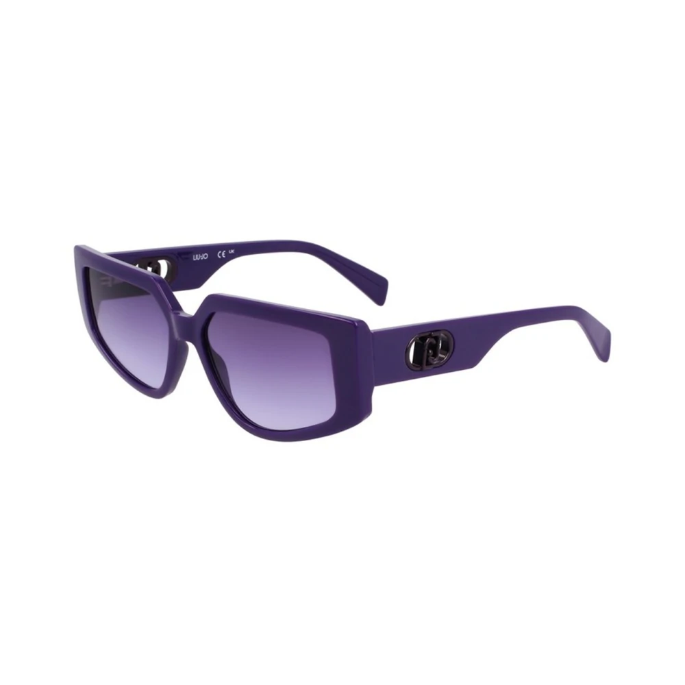 Liu Jo Unisex Purple Sunglasses, 55 Mm, Authentic Stylish Glasses With Premium Quality