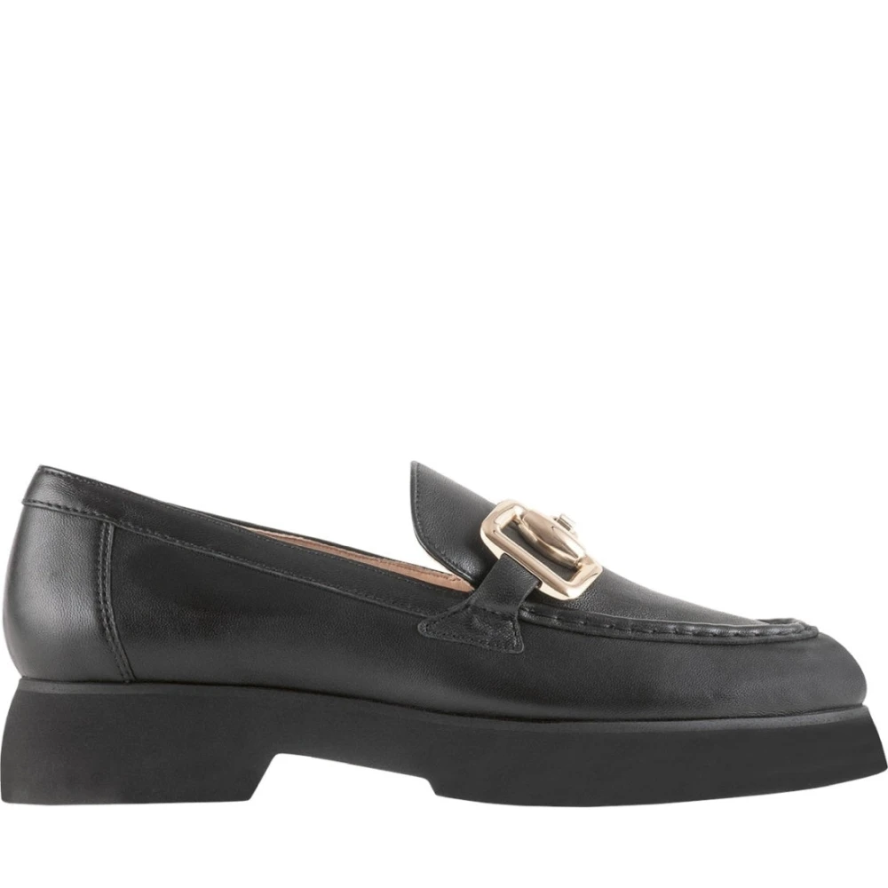 Black Leather Loafers for Women | Högl | Loafers | Miinto