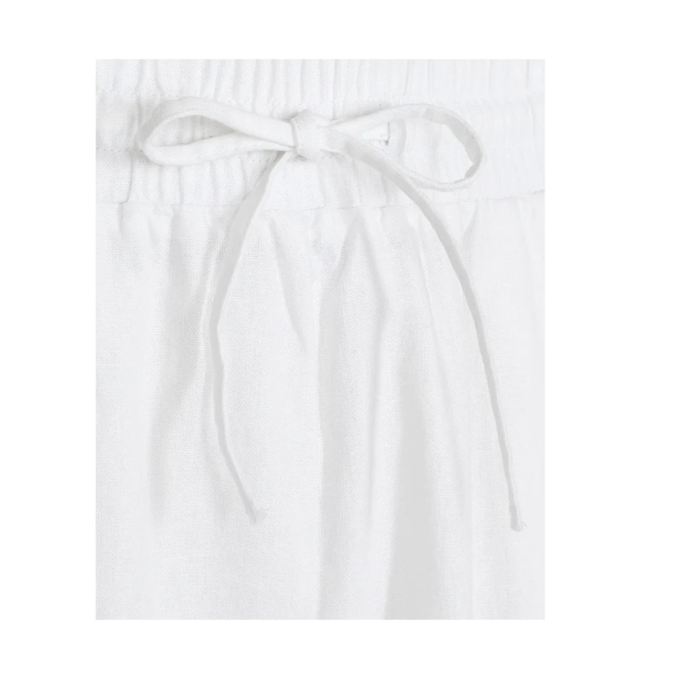 Freequent Straight Trousers White Dames