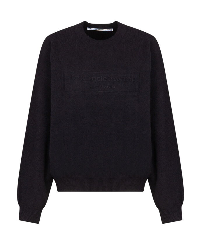 black-logo-embossed-jumper-sweater