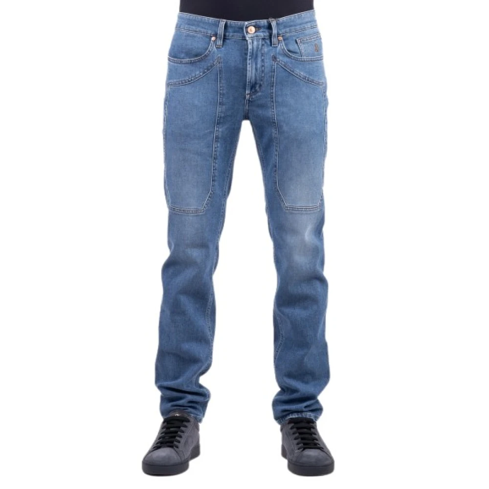 Jeckerson Mannelijk Blauw Jeans Heren, W32, Jeans