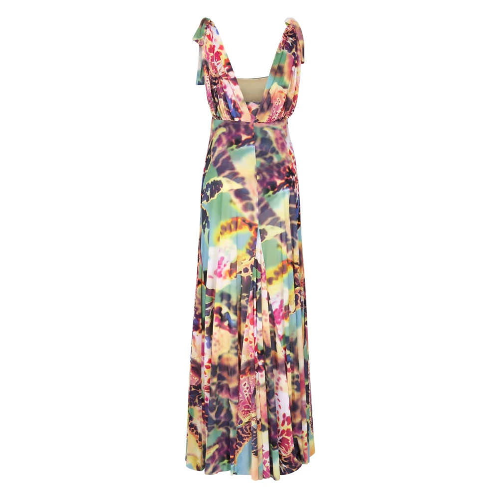 pinko Jersey Jurk met Indemaglia Stijl Multicolor Dames
