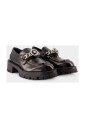 black-leather-slip-on-flat-shoes