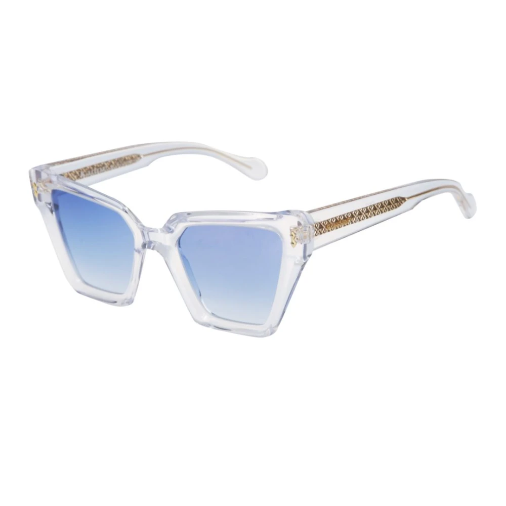 Kador Unisex White Sunglasses, 52 Mm, Vanessa Glamour Sunglasses