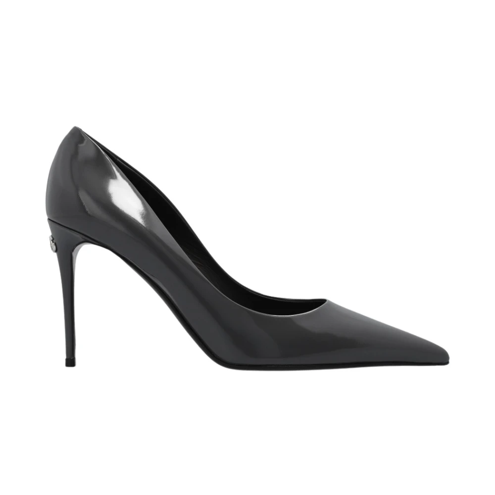 Dolce & Gabbana Women's Gray Lollo Stiletto Pumps By Kim