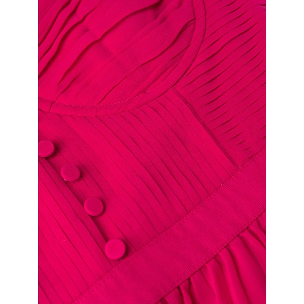 Self Portrait Short Dresses Red Dames