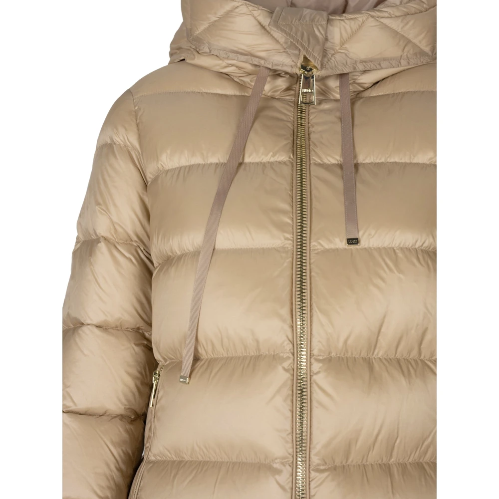 Liu Jo Elegante Hoodie Jas Beige Dames