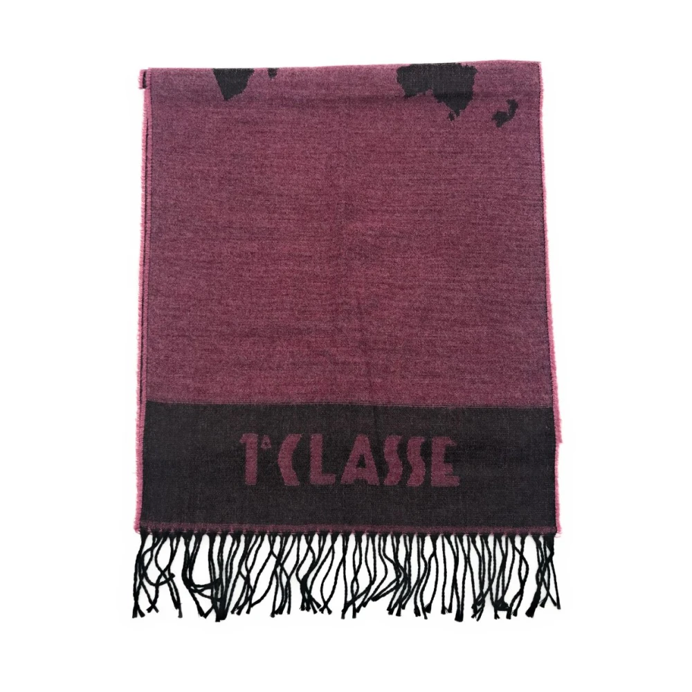 Alviero Martini 1a Classe Geo Sjaal Stijlvol Accessoire Purple Dames