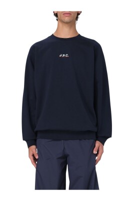 pull-en-tricot-col-rond-bleu