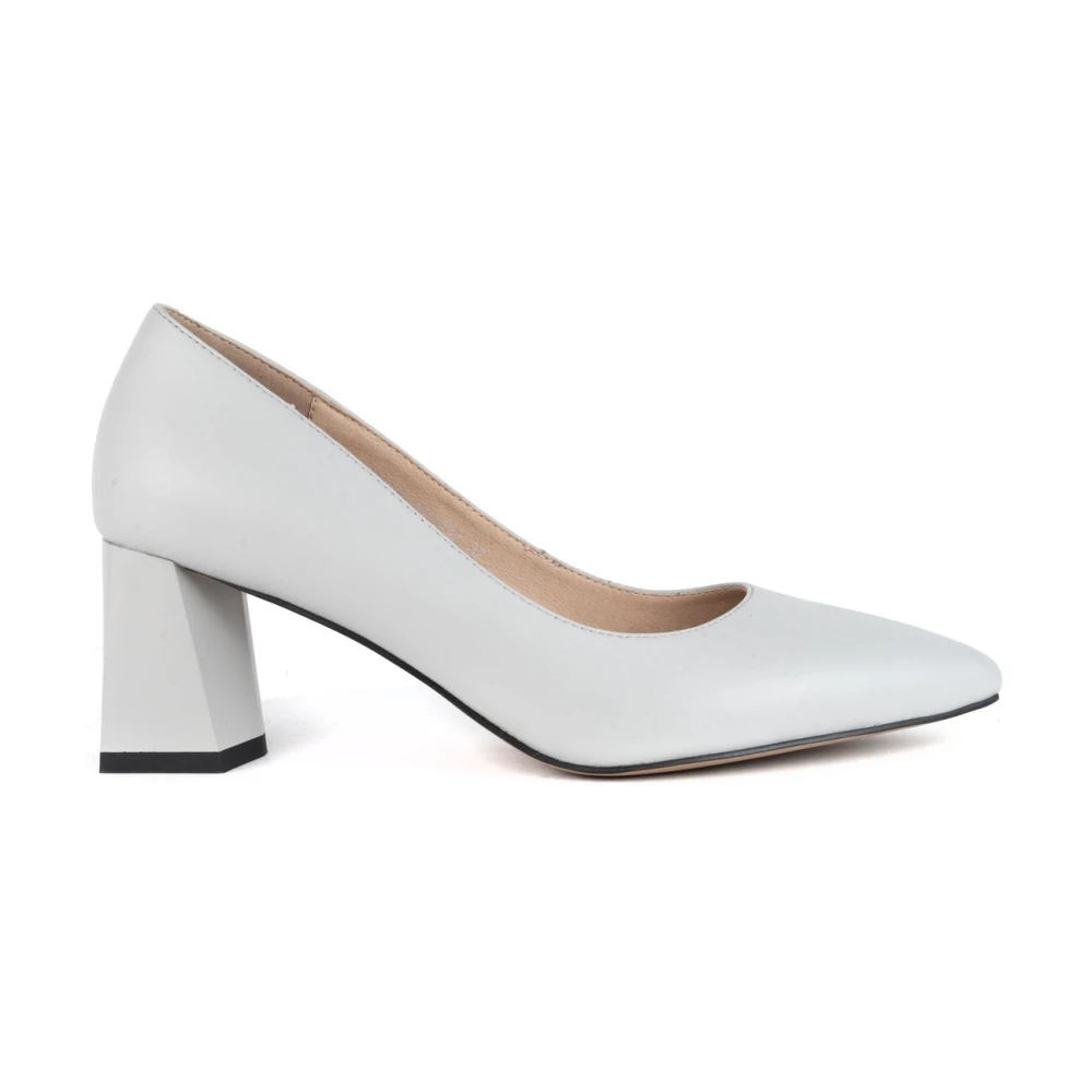 Santino Milano Gray Pumps, Female, 6 Uk, Elegant Closed Pumps