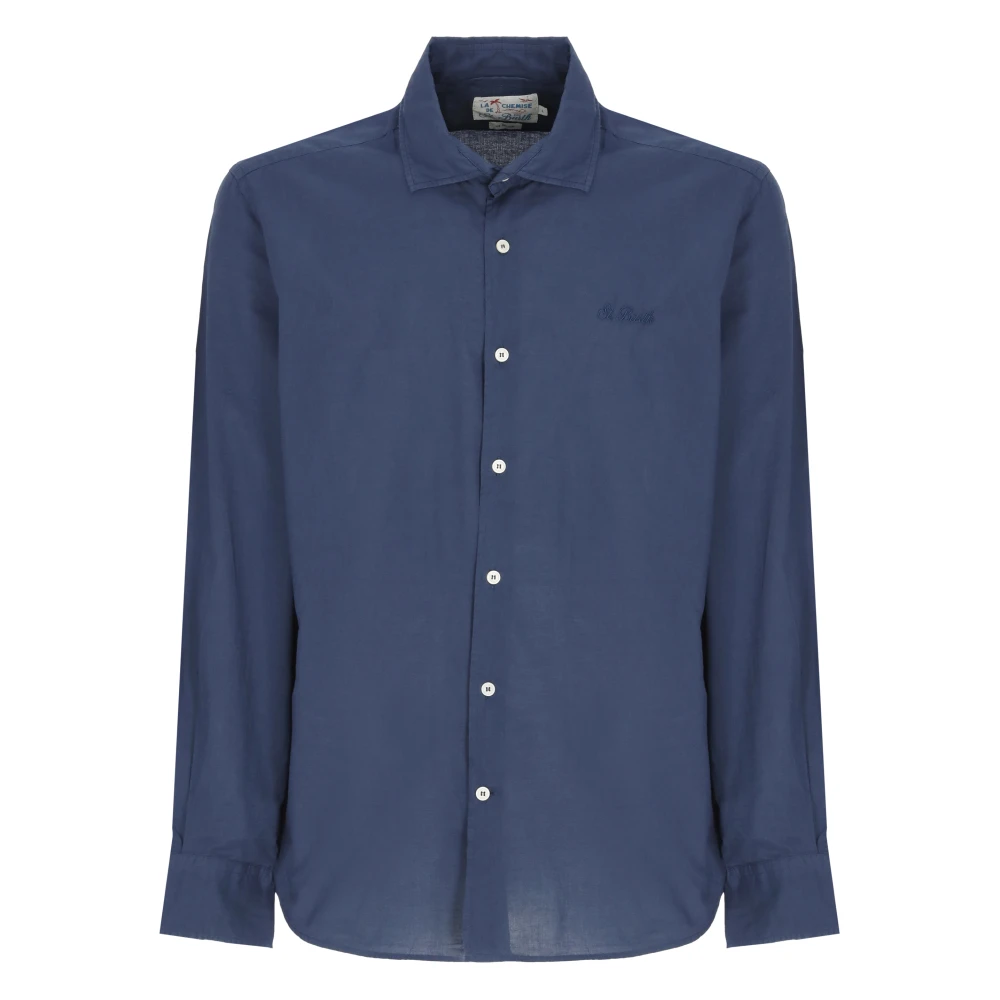 Saint Barth Blue Chemise Ice - Male - Casual Shirts - L - Shirts