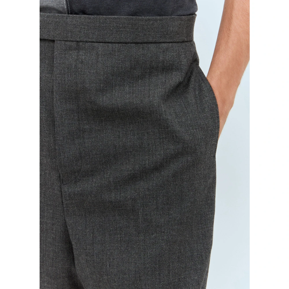 Thom Browne Wollen maatwerkbroek Gray Heren