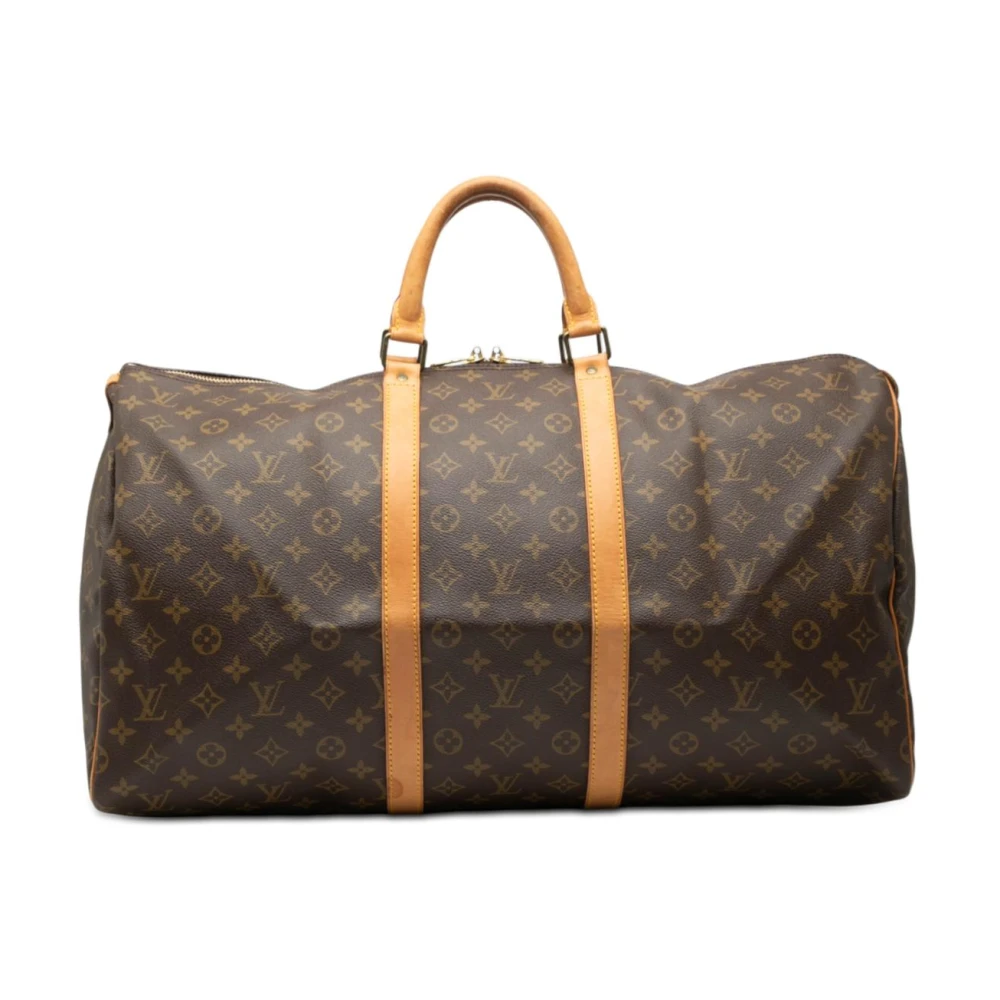 Louis Vuitton Vintage Women's Brown Pre-Owned Travel Bag