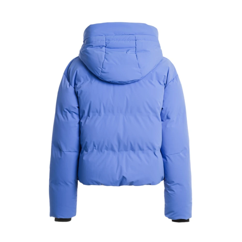 Parajumpers Geribbelde Winterjas Vrouw Korenbloem Blue Dames