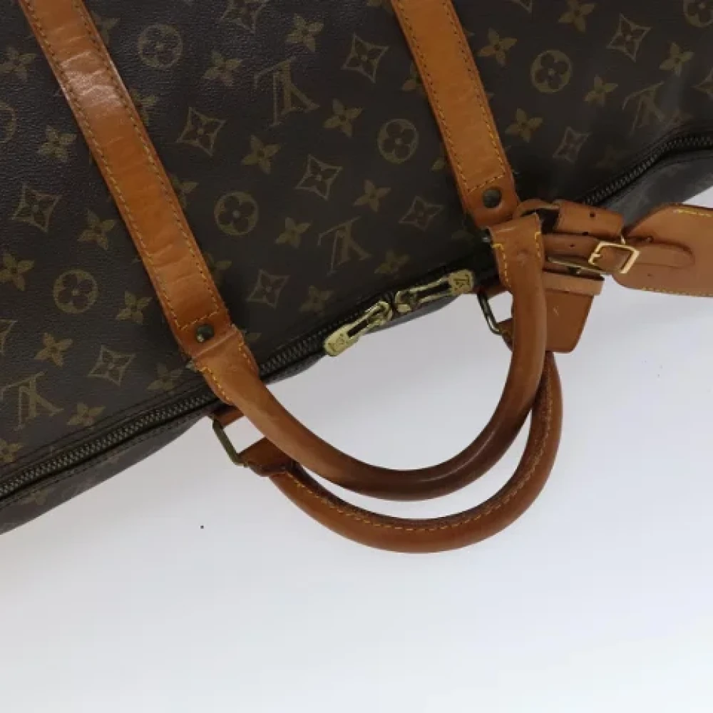 Louis Vuitton Vintage Pre-owned Canvas travel-bags Brown Dames