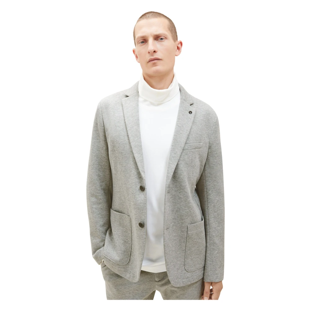 Tom Tailor Blazers Gray Heren