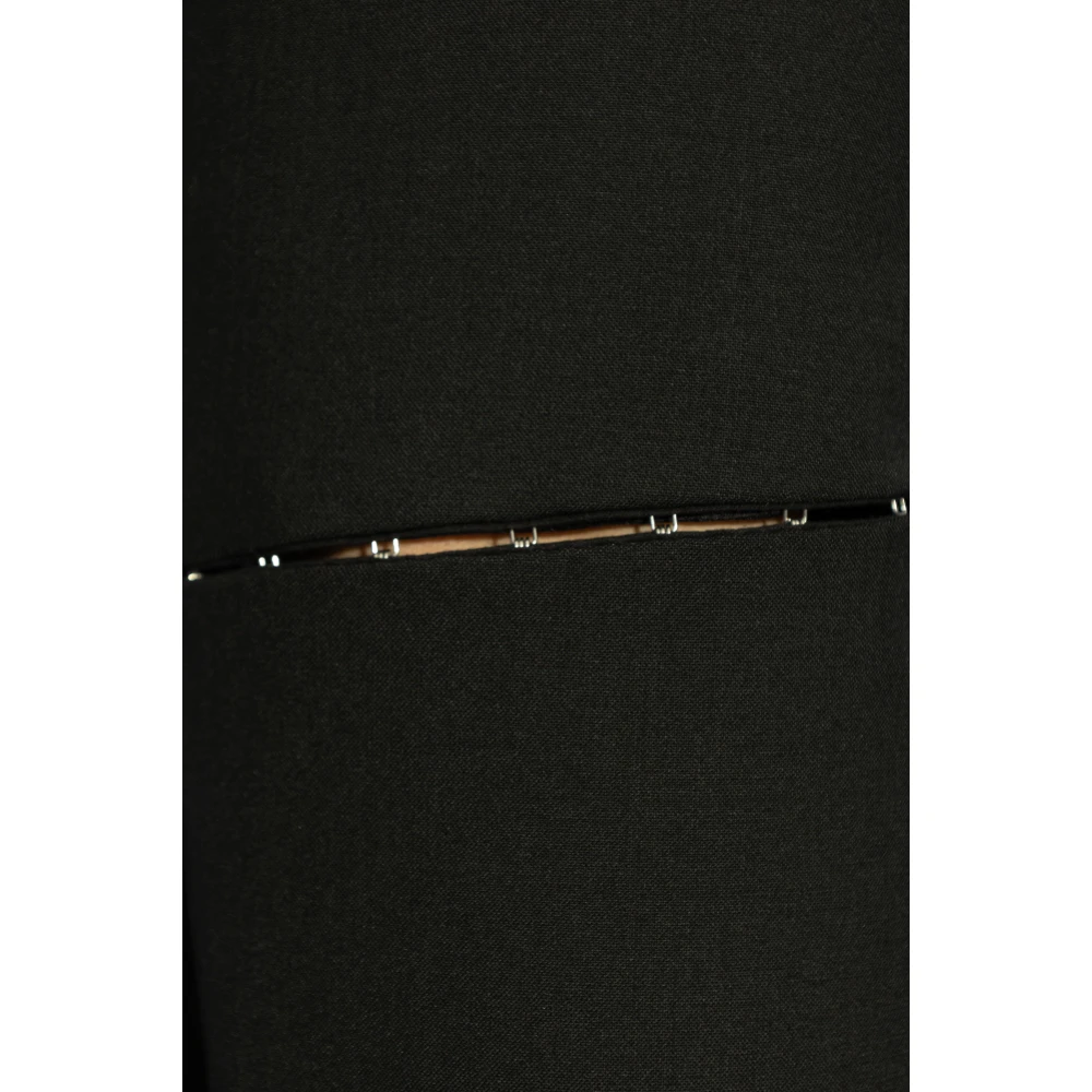 Dsquared2 Blazer met wollen afwerking Black Heren