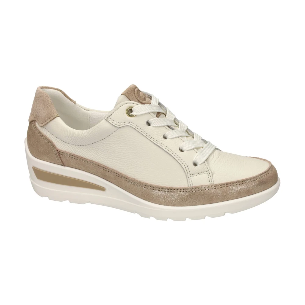 ara Zürich 2.0 Wedge Sneaker Dames Schoenen Beige
