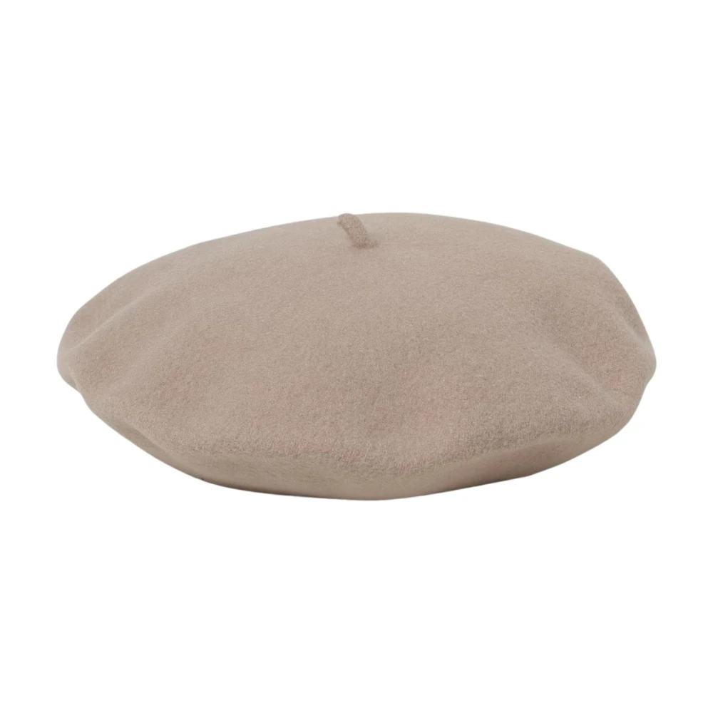 Borsalino Women's Gray Classic Wool Beret