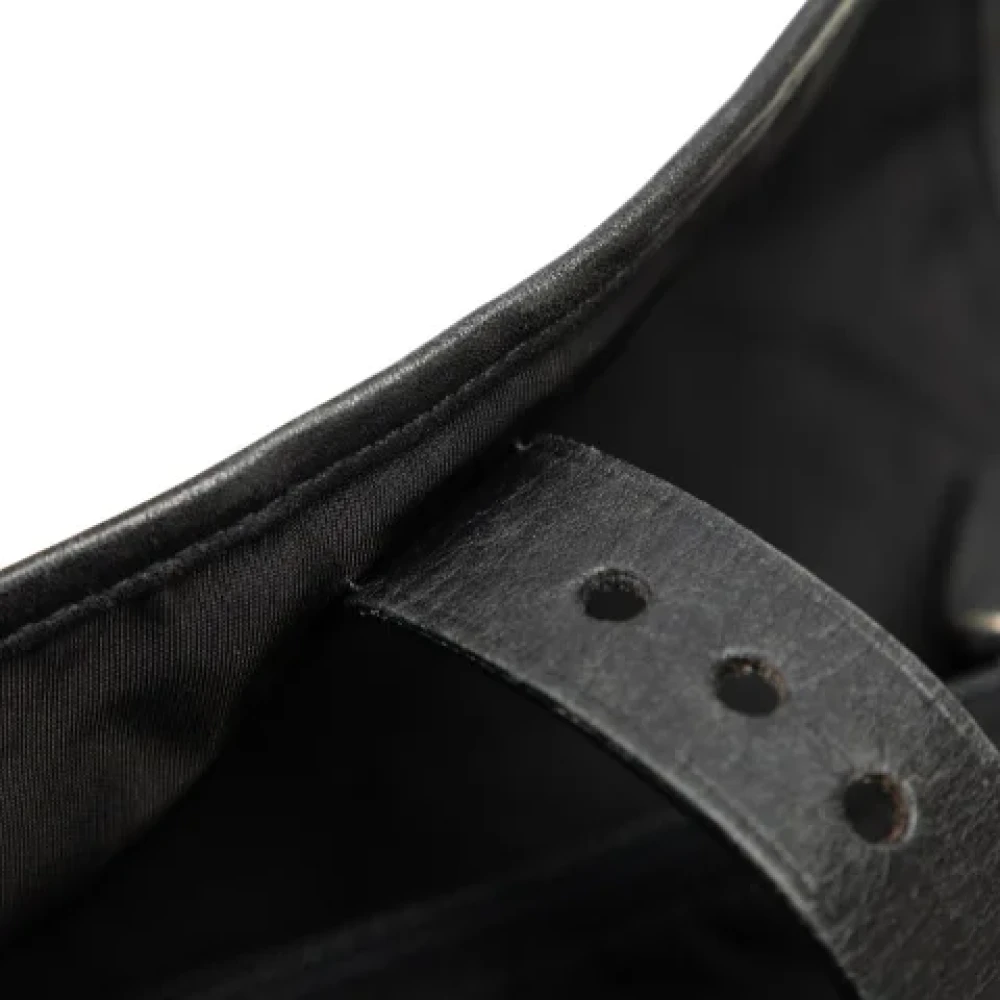 Prada Vintage Pre-owned Canvas crossbody-bags Black Dames