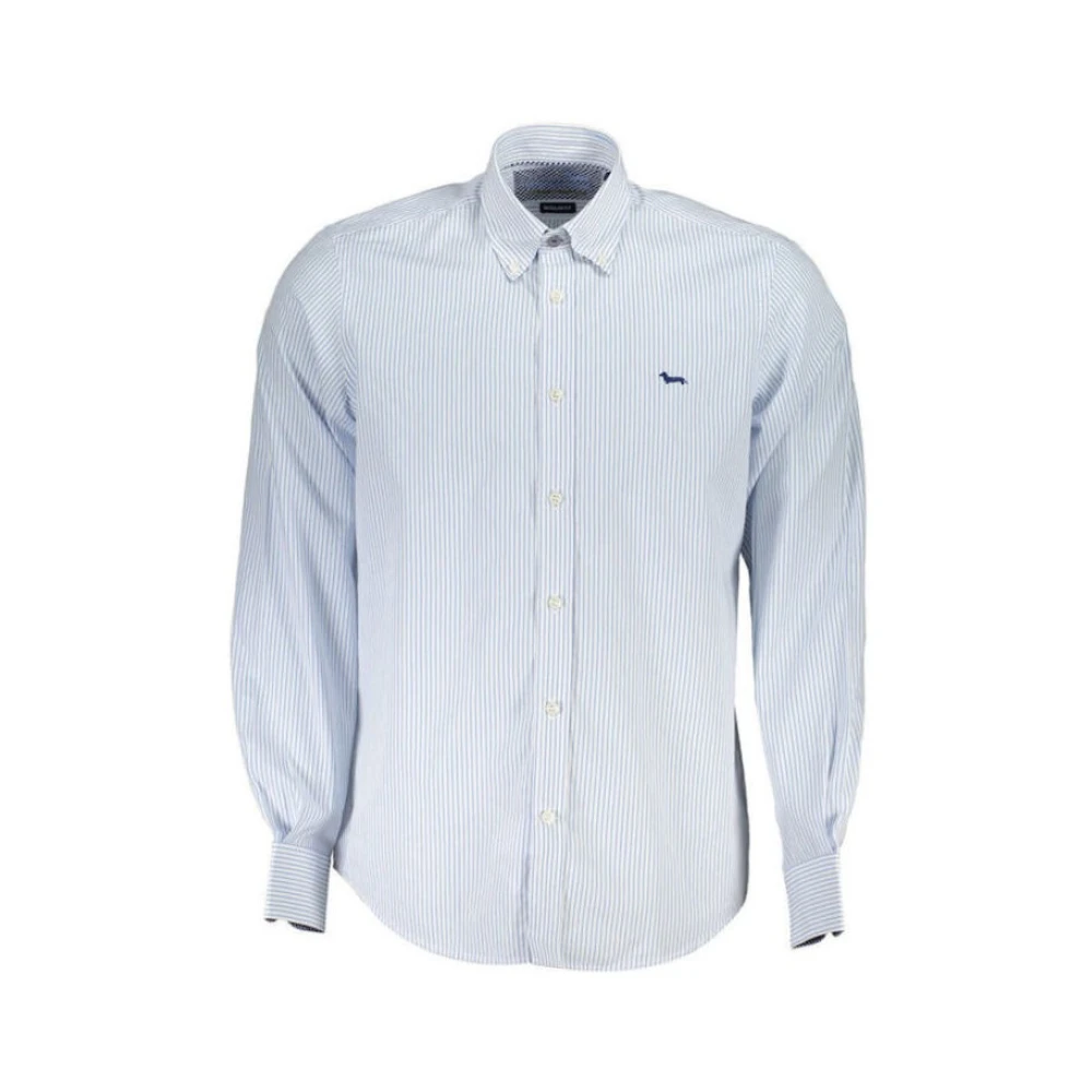 Harmont & Blaine Casual Shirts Blue Heren