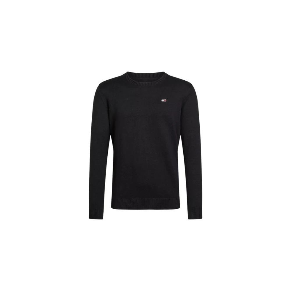 Tommy Jeans Trui met ronde hals Black Heren