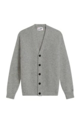 Herrison Rib Wool Cardigan