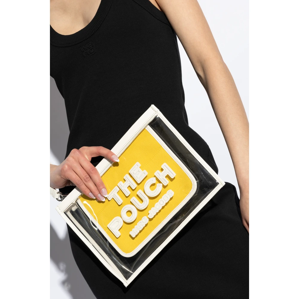 Marc Jacobs Clutch 'The Pouch' Yellow Dames