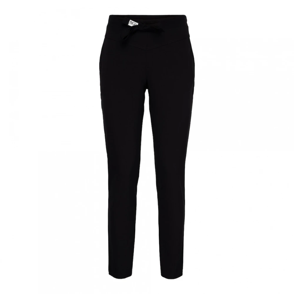 &Co Woman Slim Fit Broek Black Dames