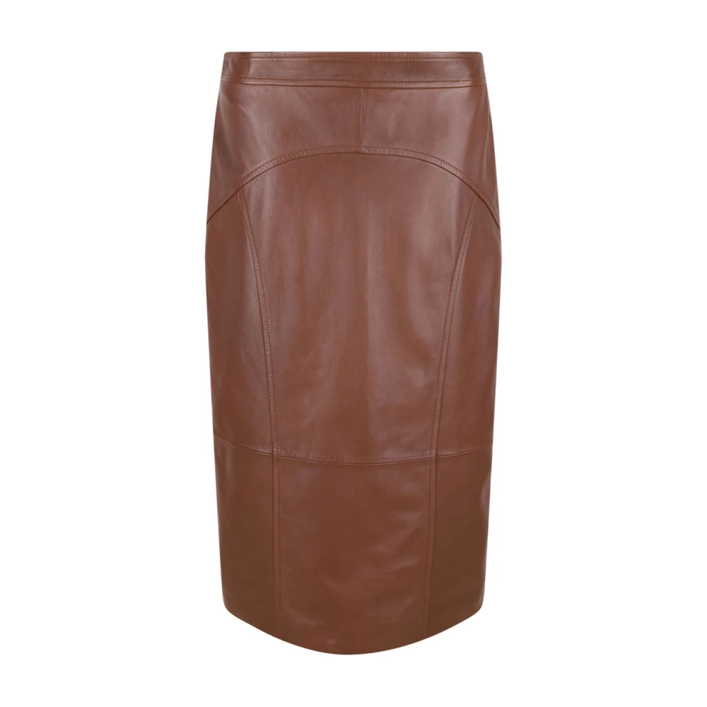 Skirts > Leather Skirts - - Max Mara Studio - Modalova