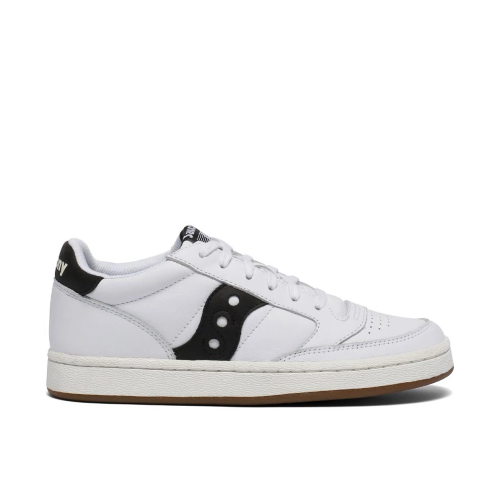 Saucony Vit/Svart Jazz Court Sneakers White, Dam