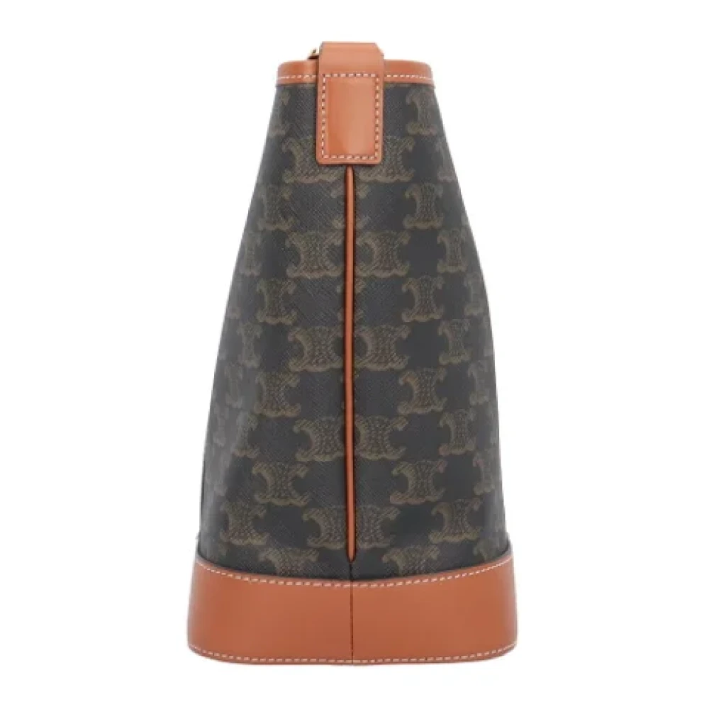 Celine Vintage Pre-owned Fabric celine-bags Brown Dames