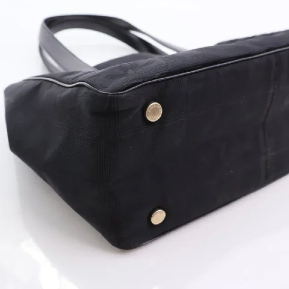 Chanel Vintage Pre-owned Nylon chanel-bags Black Dames