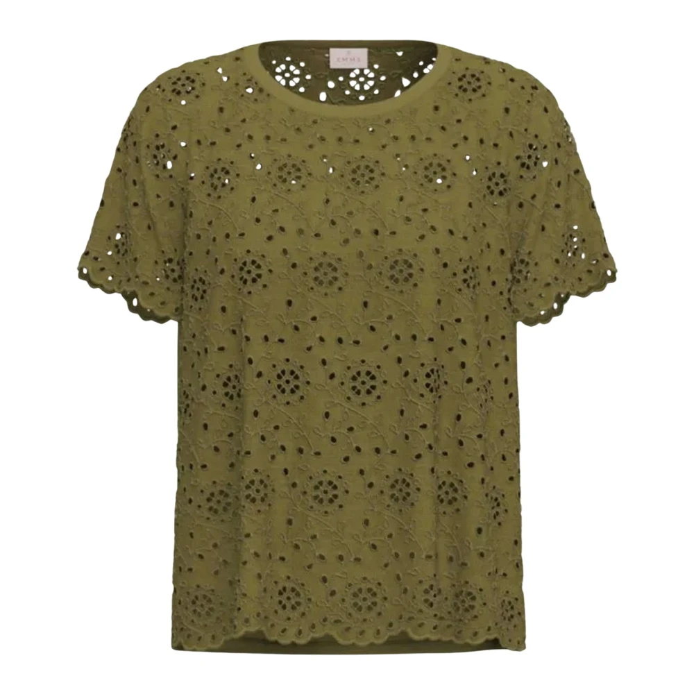 Emme Di Marella Women's Green Emmveletta - T-Shirts - M - Tops