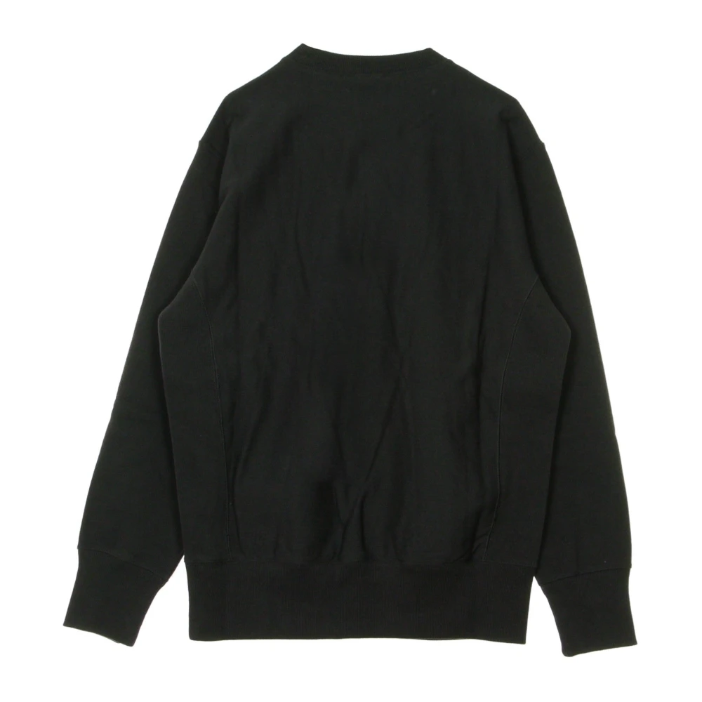 Champion Zwarte Lichtgewicht Crewneck Sweatshirt Black Heren
