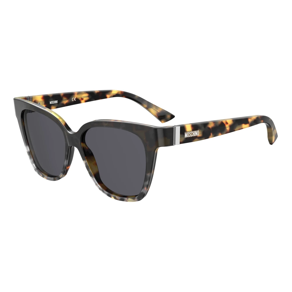 Moschino Women's Multicolor Sunglasses, 55 Mm, Blonde Havana/Grey Sunglasses