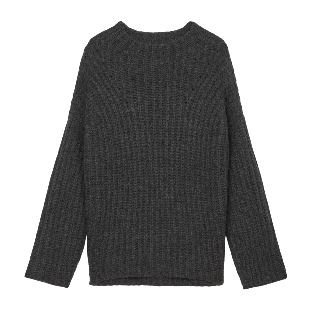 Marc O'Polo Stickad tröja oversize Gray, Dam