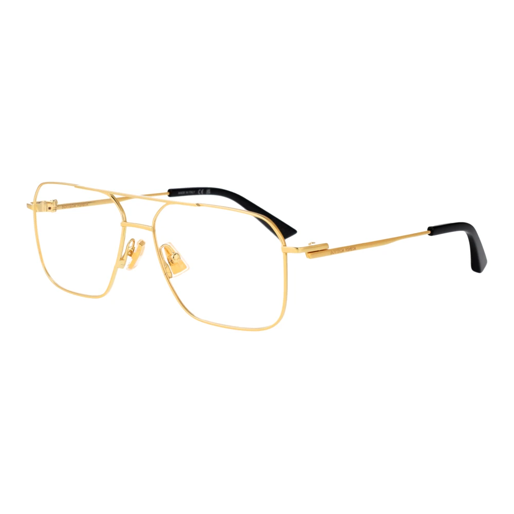 Bottega Veneta Men's Yellow Glasses, 58 Mm, Stylish Optical Glasses Bv1384o