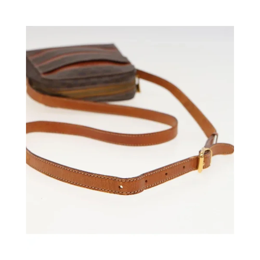 Celine Vintage Pre-owned Fabric celine-bags Brown Dames