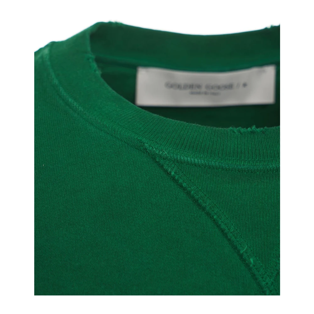 Golden Goose Groene Sweatshirt voor Heren Green Heren