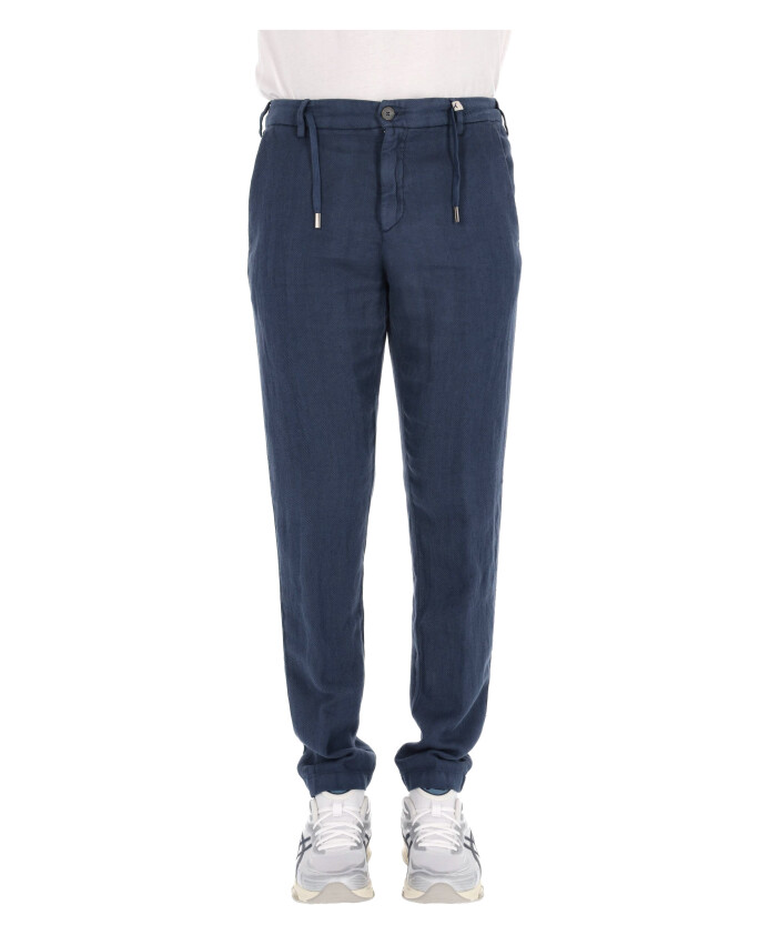 blauwe-linnen-visgraat-broek