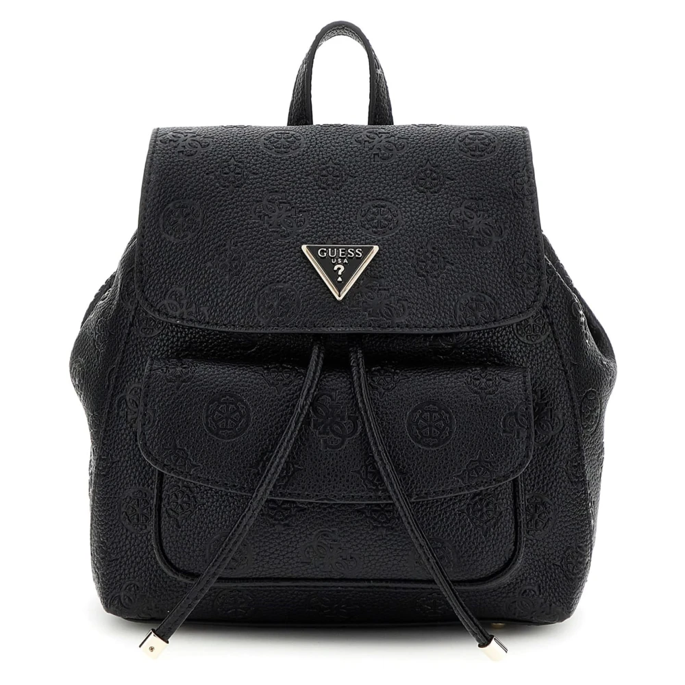 Guess Moderne Stadsrugzak met Praktische Functies Black Dames