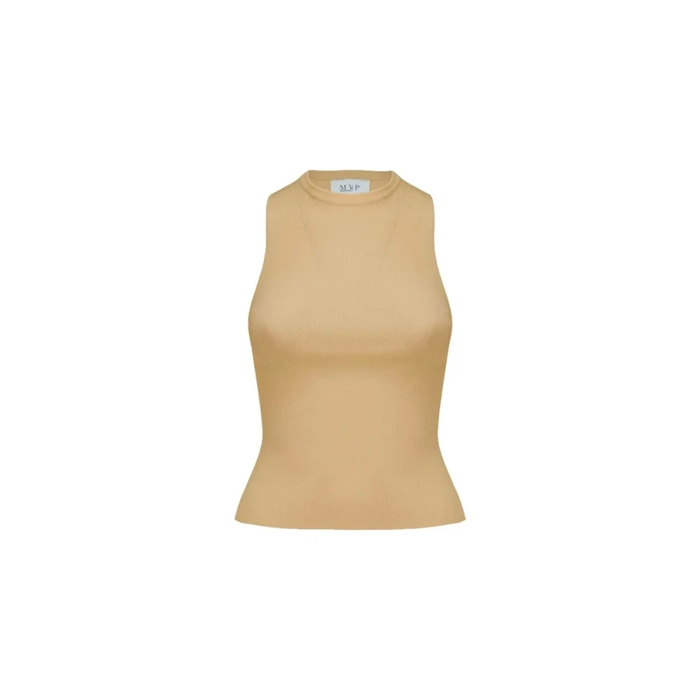 MVP wardrobe Bruine Top voor Stijlvolle Garderobe Brown Dames