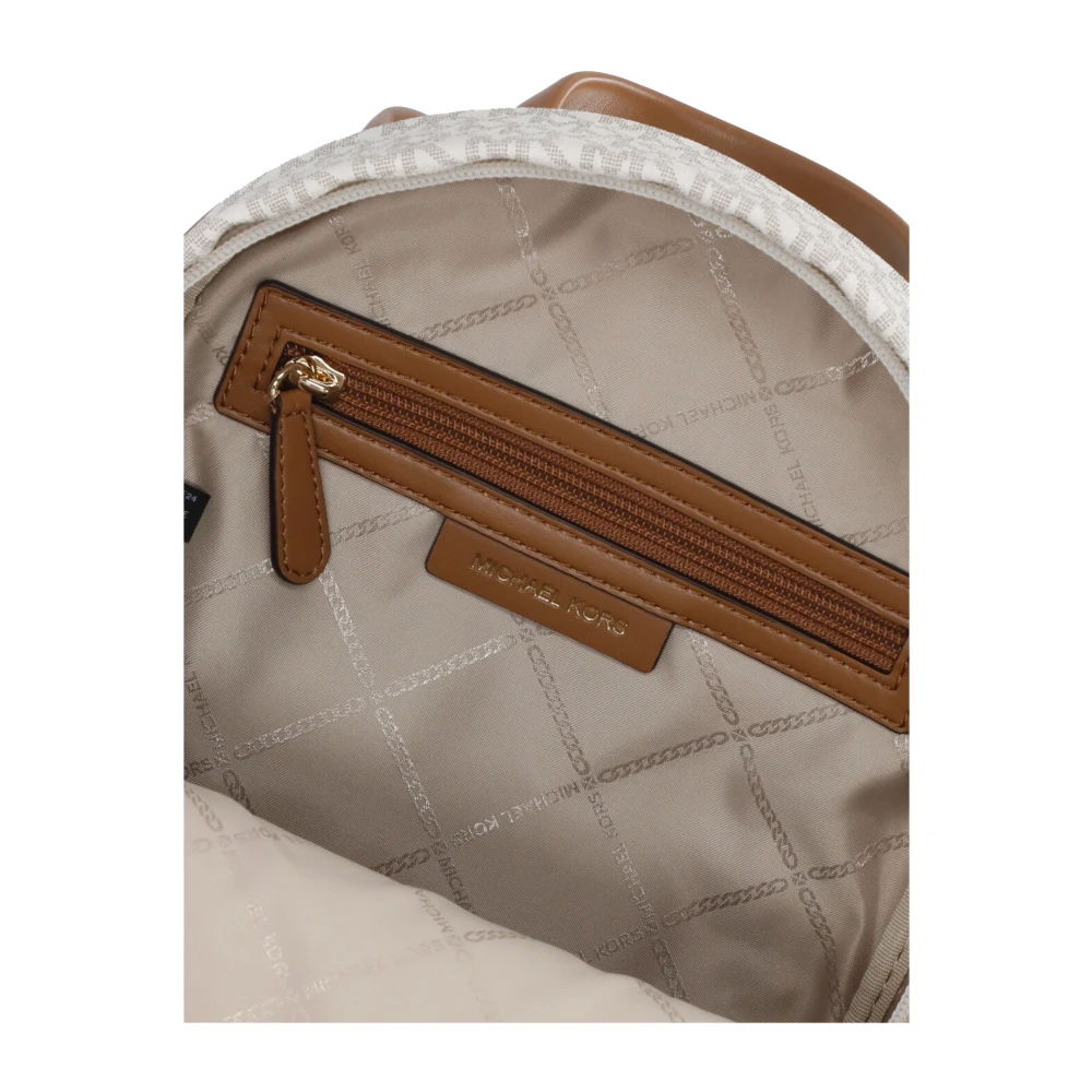 Michael Kors Ivoor Rugzak met Voorvak Beige Dames