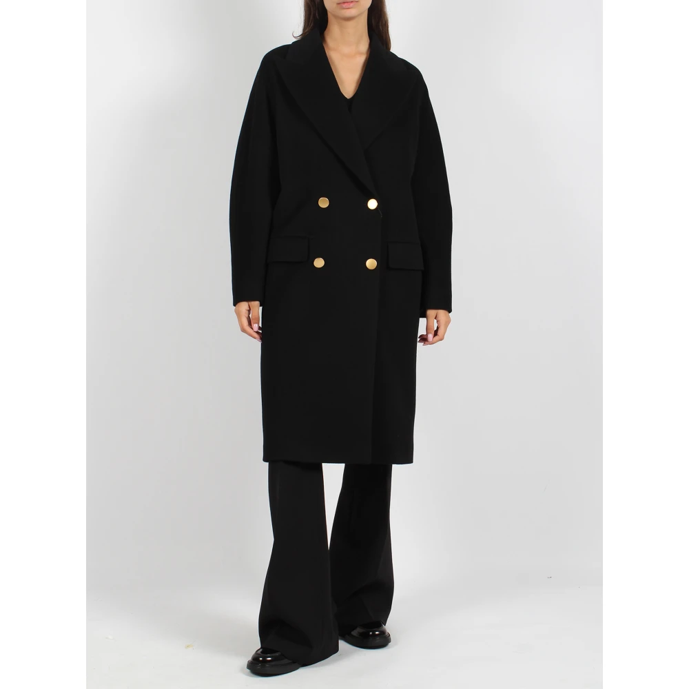 Tagliatore Berenice Coat Black Dames