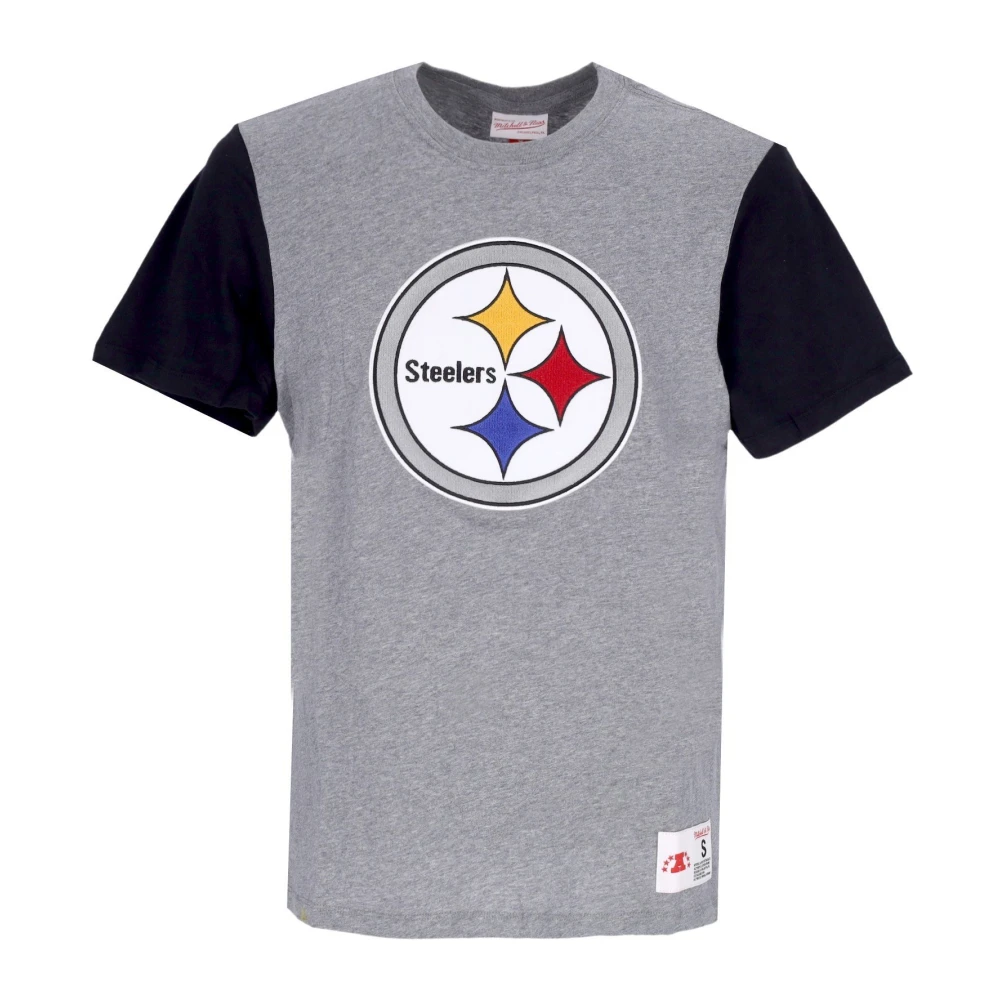 Mitchell & Ness NFL Kleurblok Tee Gray Heren