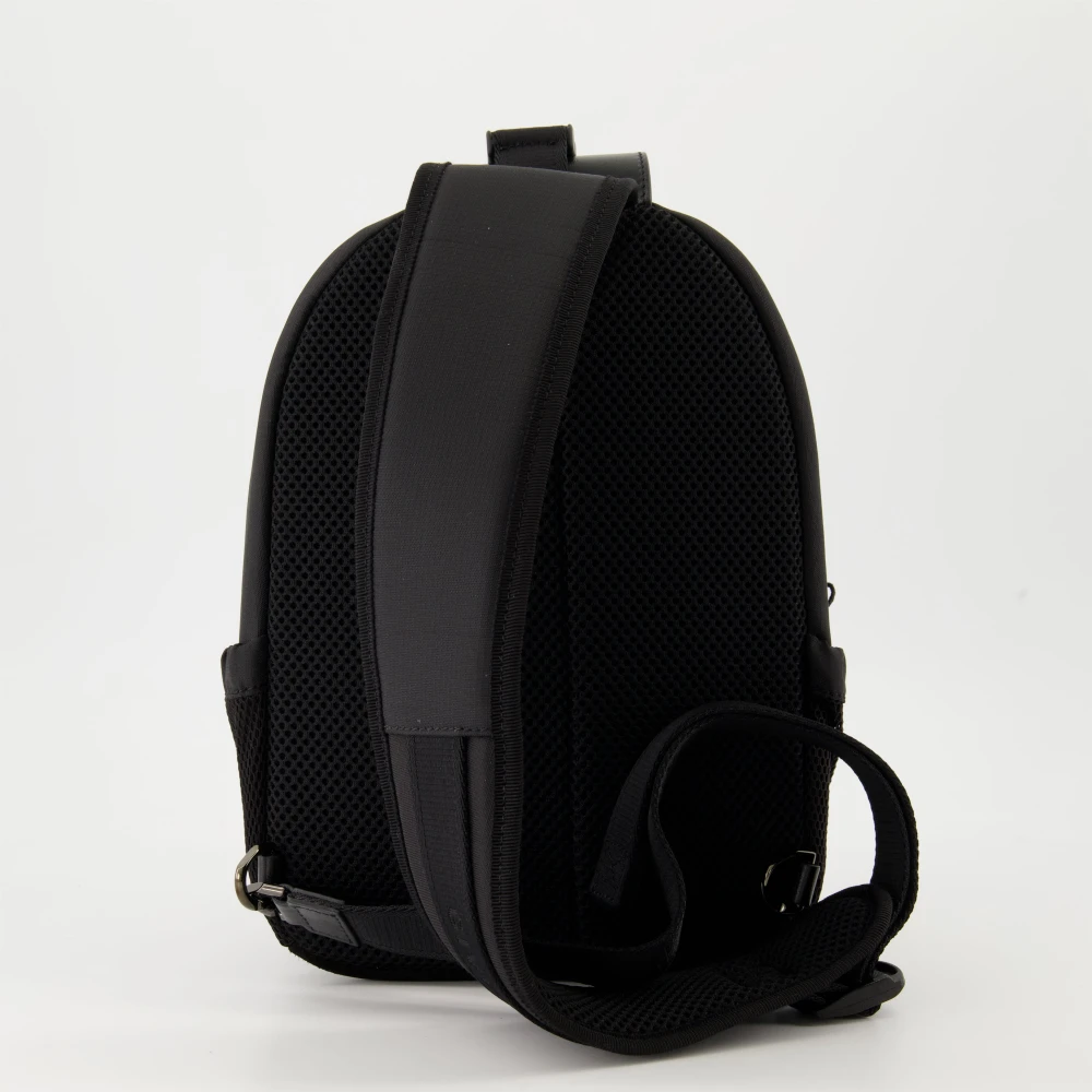 Givenchy Zwarte Nylon Trail Schoudertas Black Heren