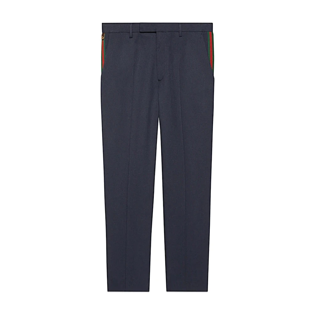 Gucci Stijlvolle broek voor mannen Blue Heren